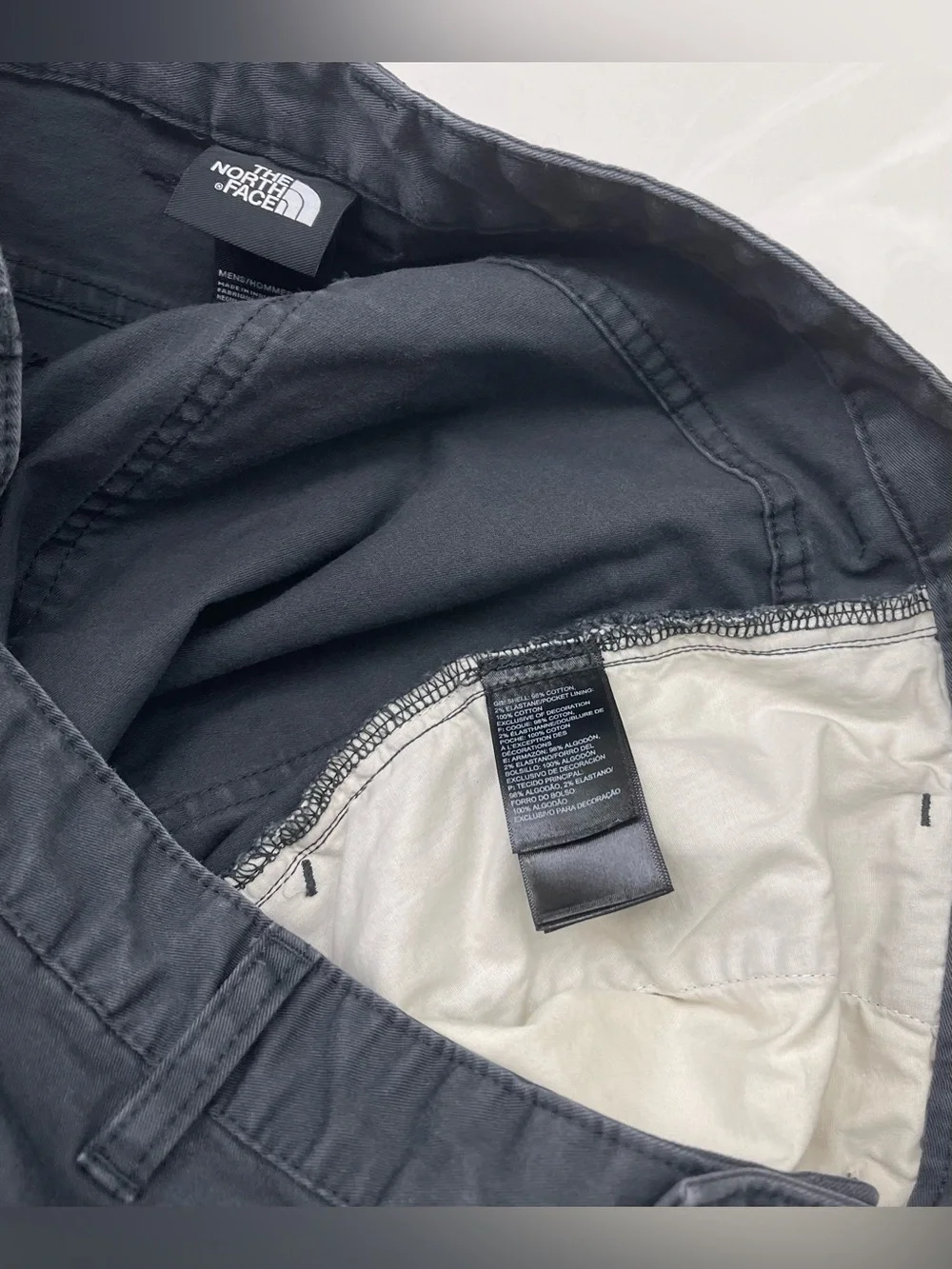 THE NORTH FACE Men's Black Motion Casual Chino Pants Utility Hiking Men’s 34